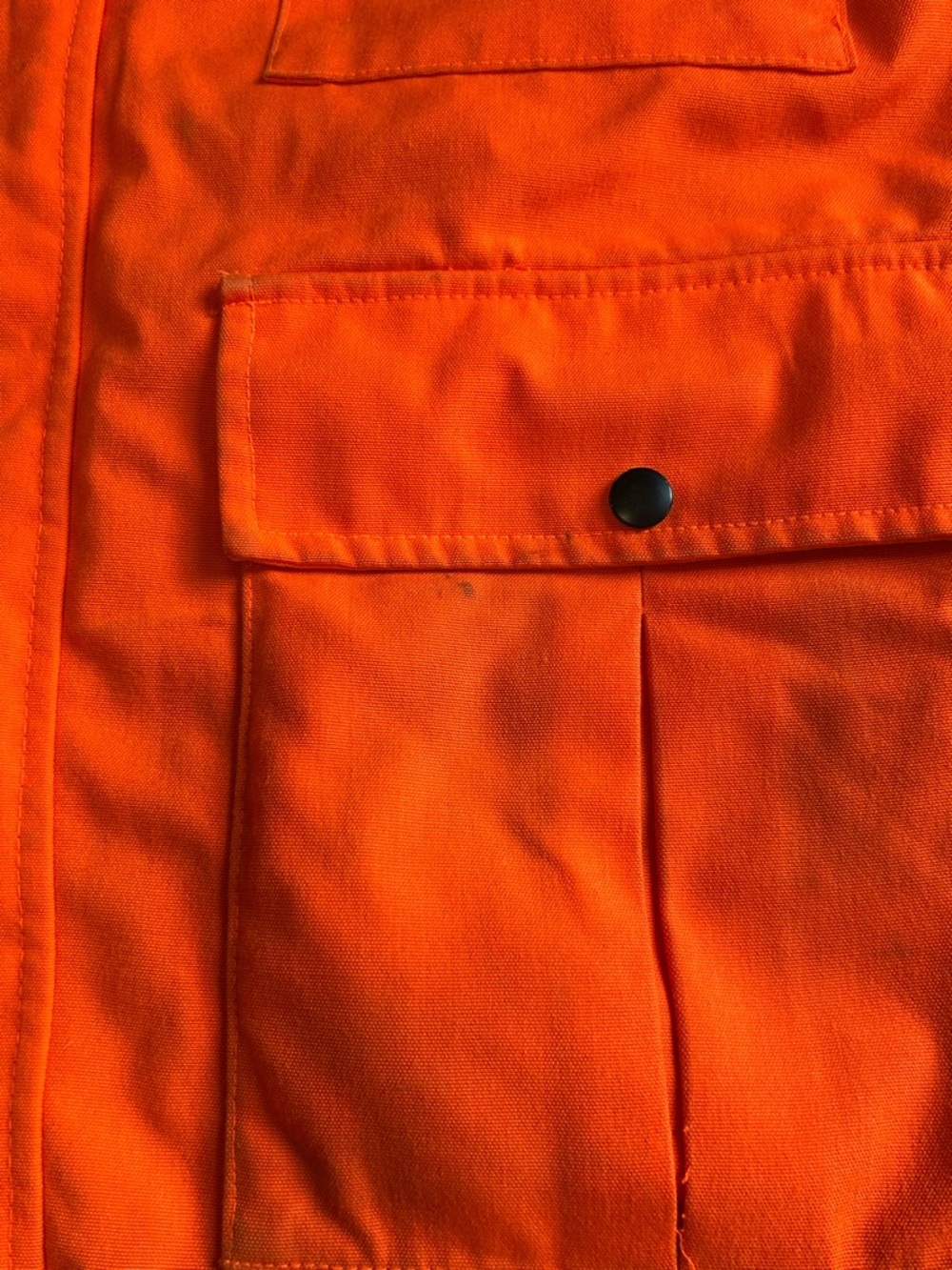 Winchester Blaze Orange Hunting Jacket w Camo Liner Mens M - Picture 15 of 16